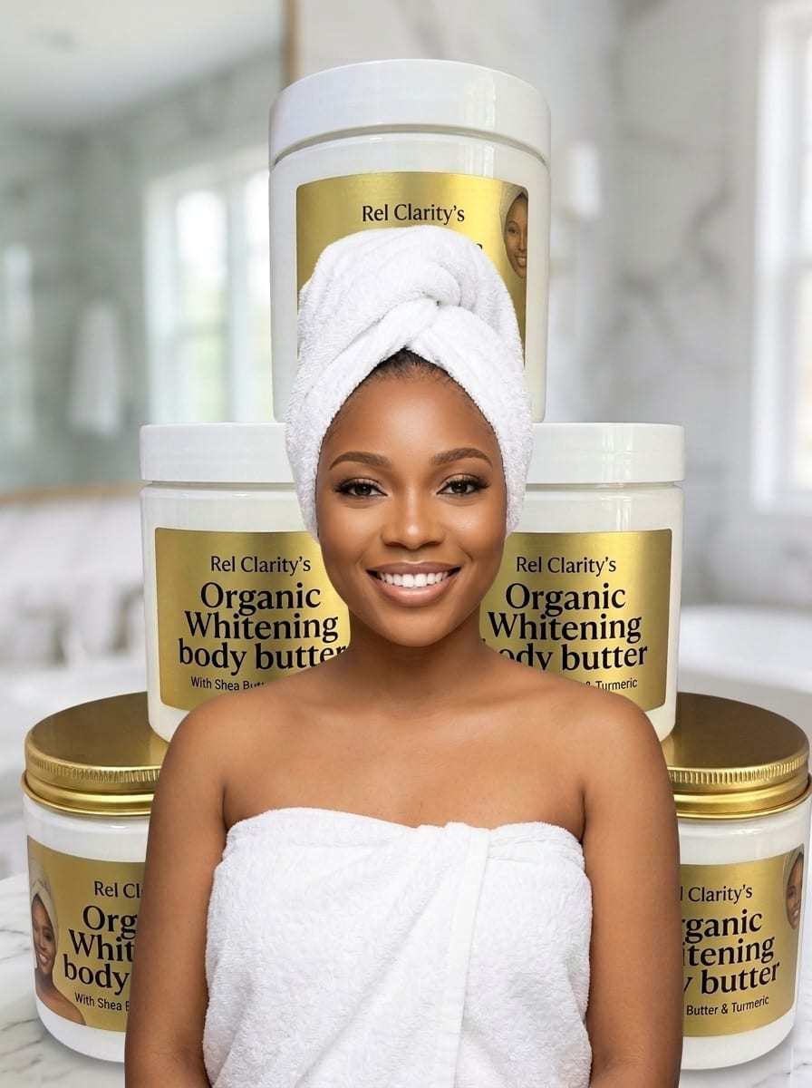 Rel Clarity's Organic Whitening Body Butter